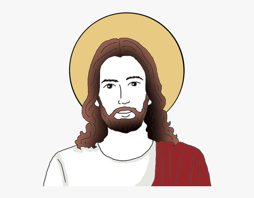 Jesus - Jesus Drawing Half Body, HD Png Download, Free Download
