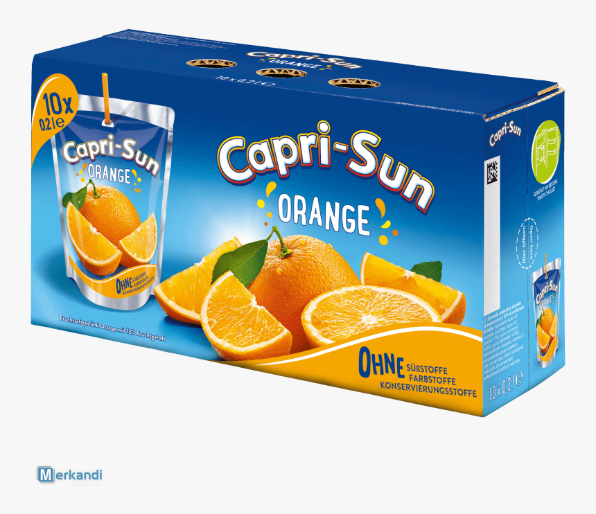 Capri Sun 10 Pieces Multipack - Capri Sun, HD Png Download, Free Download
