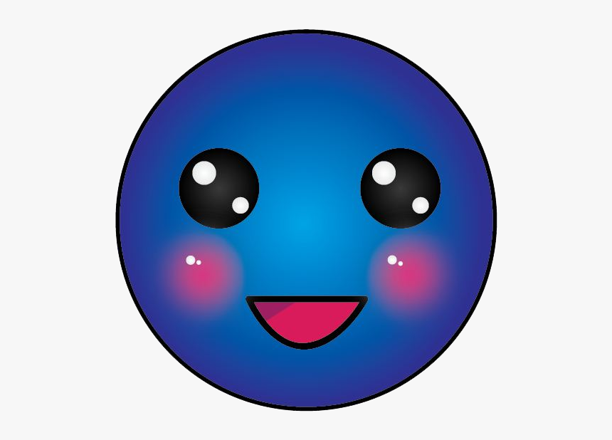 Blue - Smiley - Face - Png - Ministry Of Environment And Forestry, Transparent Png, Free Download