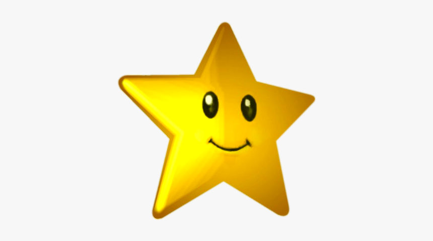 Star Png Smiley Face - Star Mario Double Dash, Transparent Png, Free Download