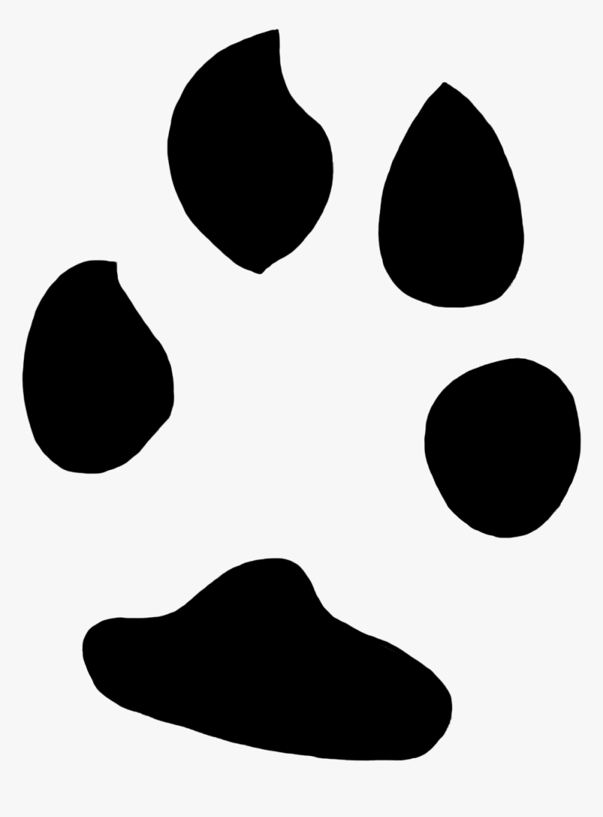 Dingo Paw Print - Rabbit Paw Print Png, Transparent Png, Free Download