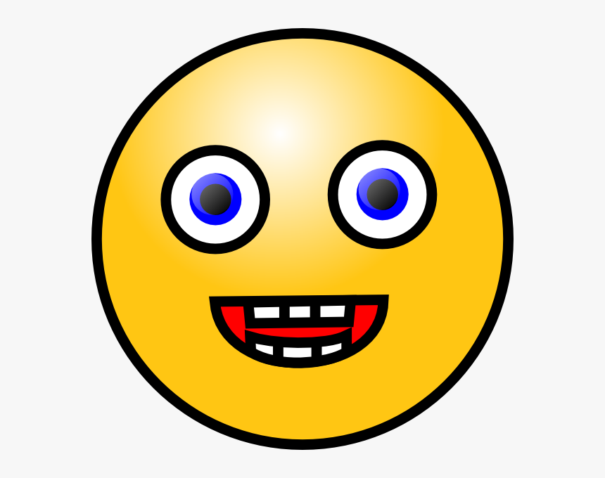 Smiley Face 4 Svg Clip Arts - Smiley Face Clip Art, HD Png Download, Free Download