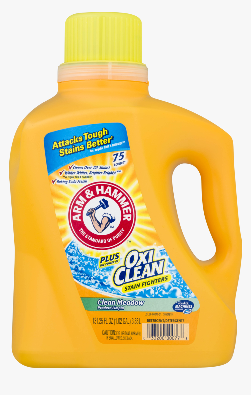 Laundry-detergent - Arm And Hammer Laundry Detergent, HD Png Download, Free Download