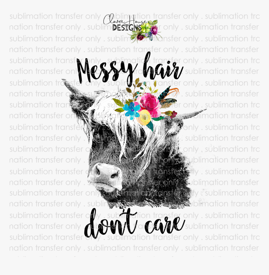 Messy Hair Dont Care Unicorn, HD Png Download, Free Download