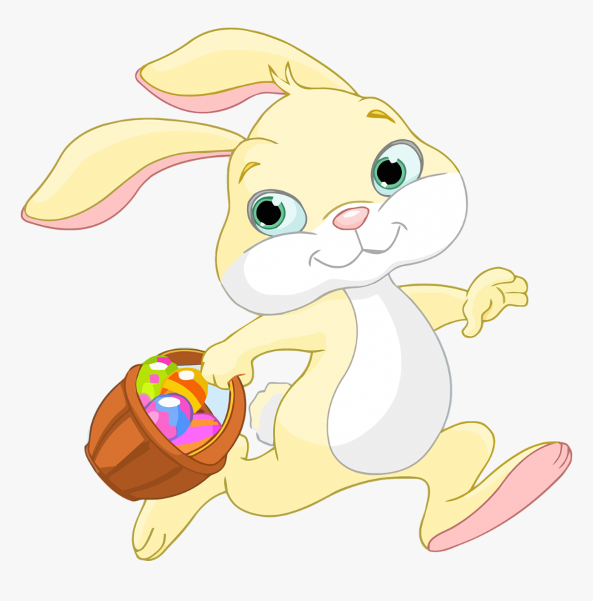 Free Easter Bunny Clipart With Transparent Background, HD Png Download, Free Download