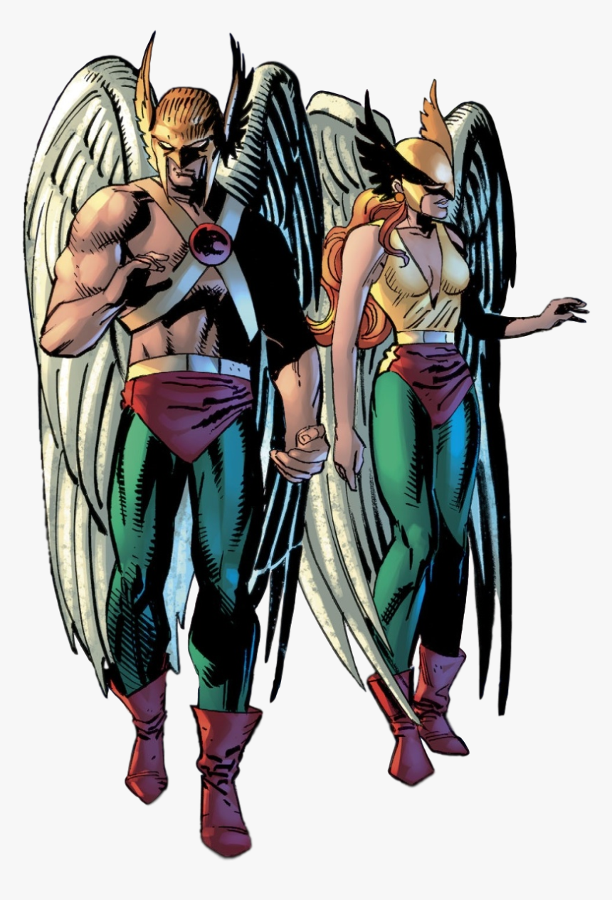 Hawkgirl And Hawkman Png, Transparent Png, Free Download