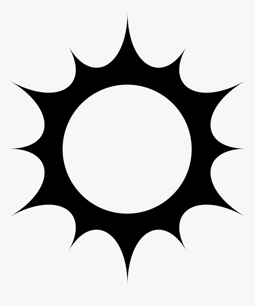 Sun Clipart Silhouette, HD Png Download, Free Download