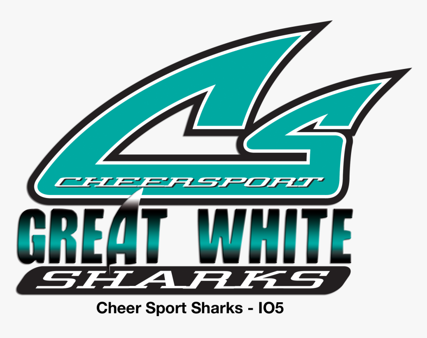 Cheer Sport Sharks Logo, HD Png Download, Free Download