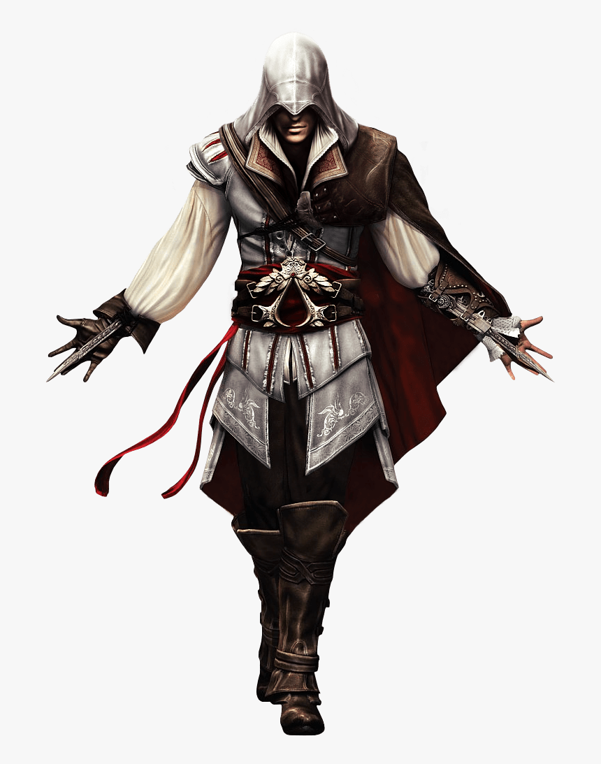 Assassins Creed Center Face - Ezio Auditore, HD Png Download, Free Download