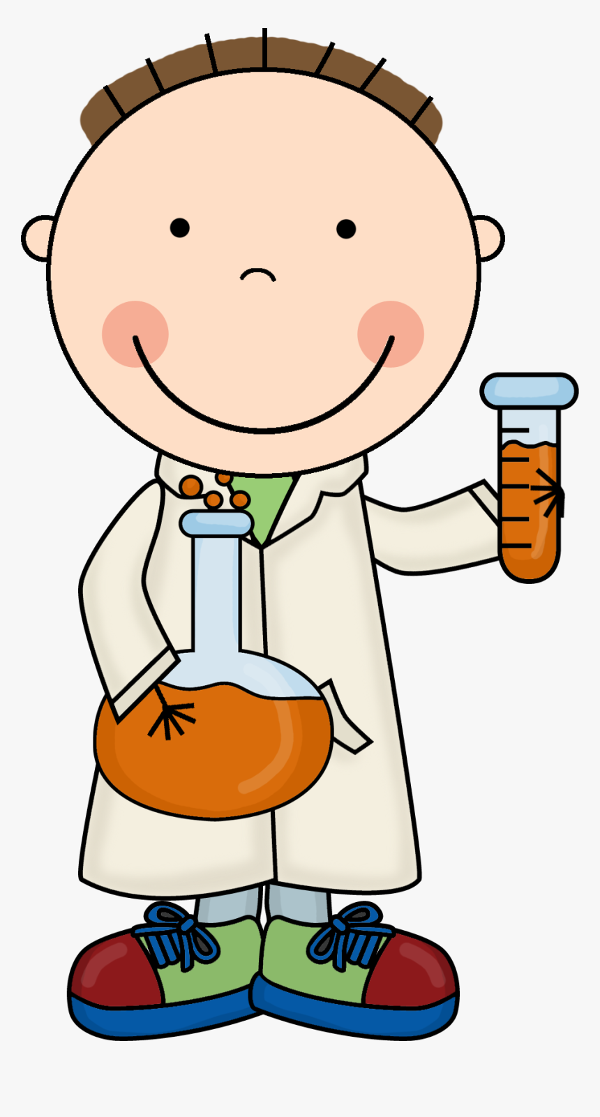 Scientist Kid Clip Art, HD Png Download, Free Download