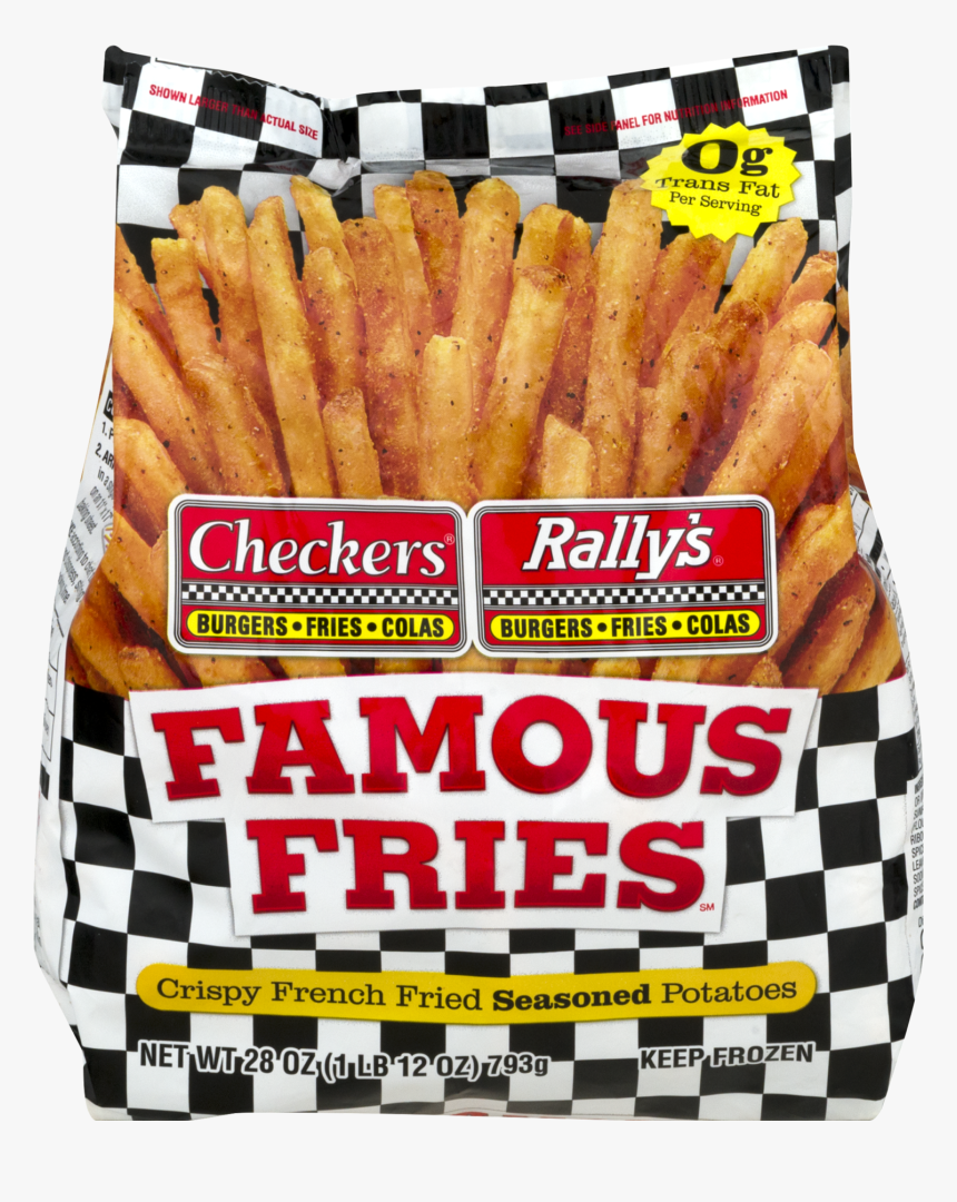 Checkers Fries Bag, HD Png Download, Free Download