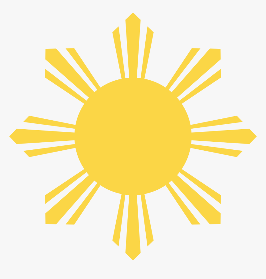 Transparent Black Sun Png - Philippine Flag Sun Face, Png Download, Free Download