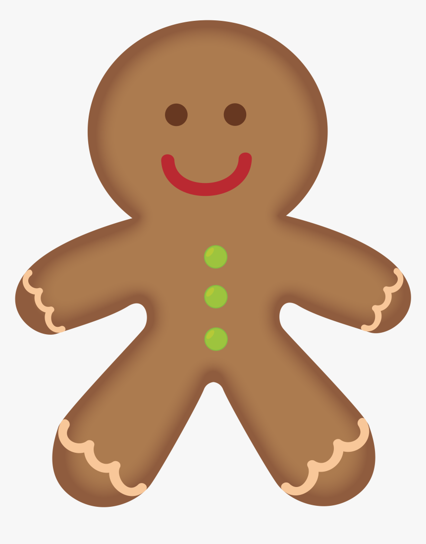 Gingerbread Men Png Clipart - Gingerbread Man Clipart Png, Transparent Png, Free Download