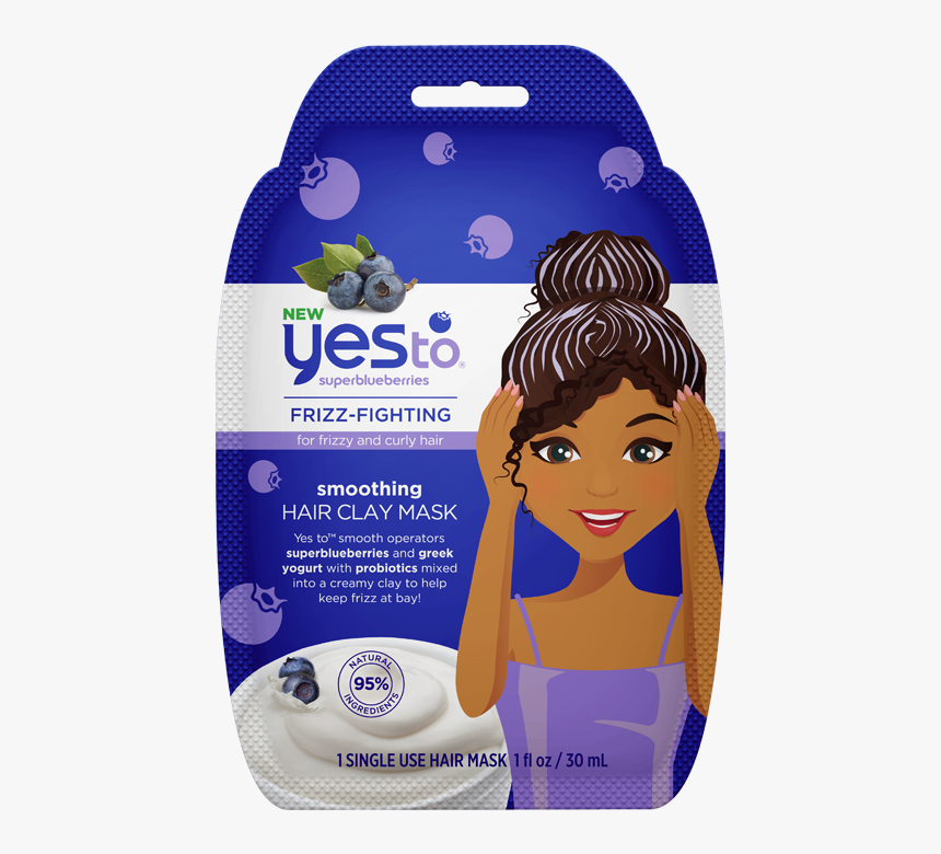 Product Photo - Yes To Smoothing Hair Clay Mask, HD Png Download, Free Download