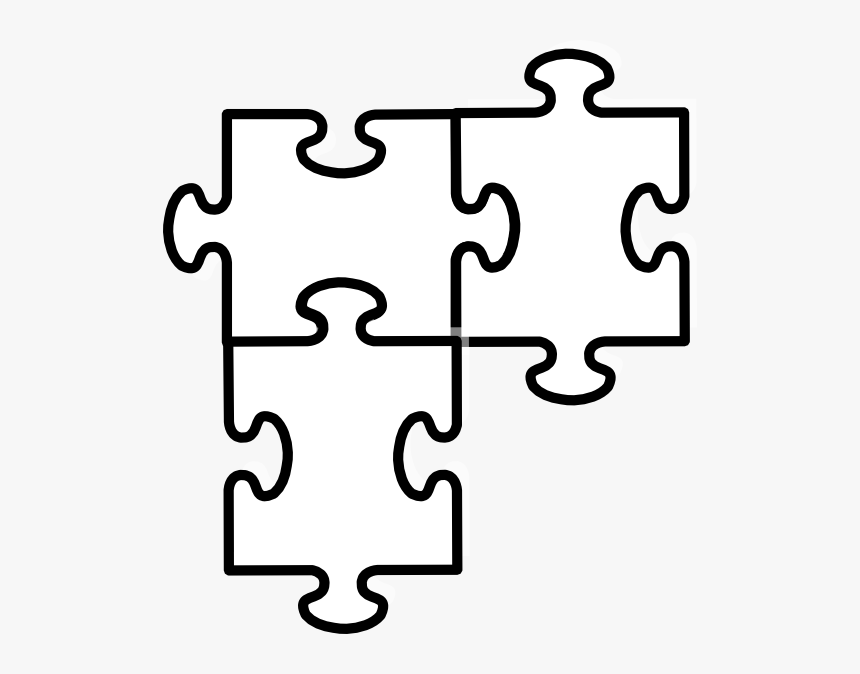 Large Puzzle Piece Template - Autism Puzzle Piece Yellow, HD Png Download, Free Download