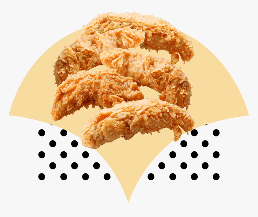 Single Item Chicken Tenders - Fried Chicken Wing Png, Transparent Png, Free Download