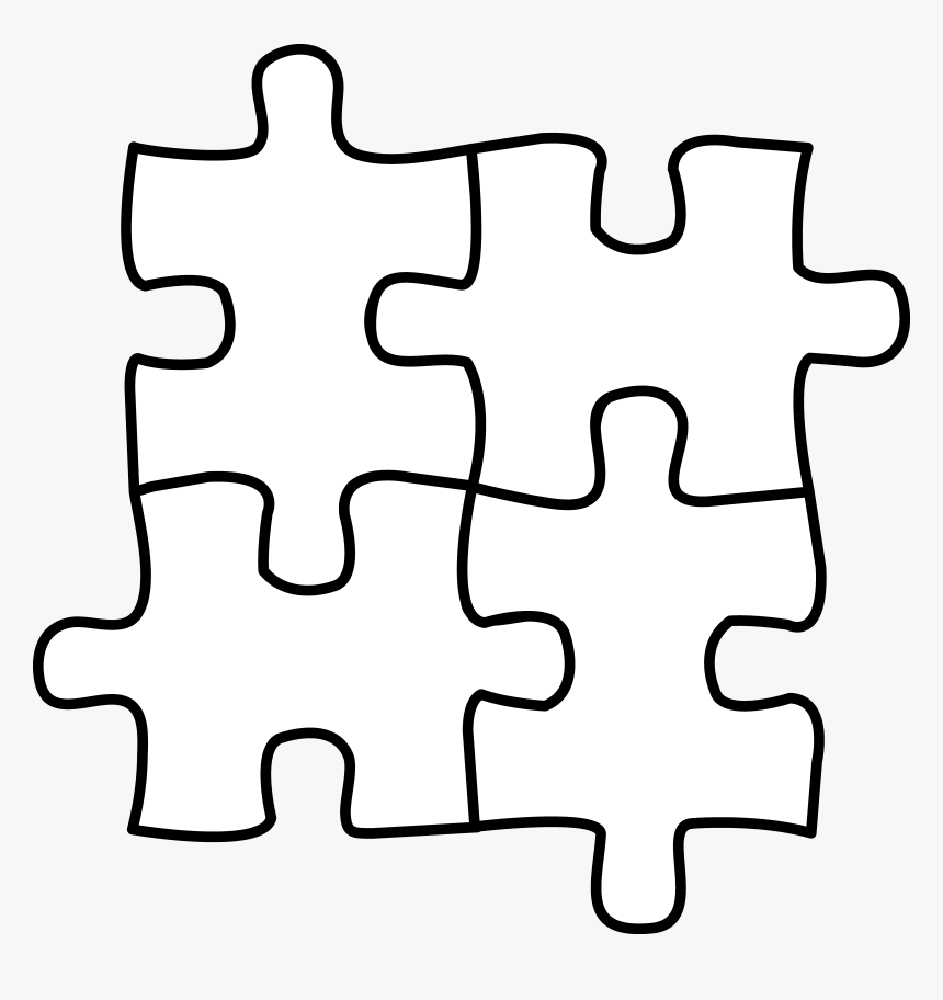 10 Pics Of Puzzle Piece Coloring Pages Of Letters, HD Png Download, Free Download