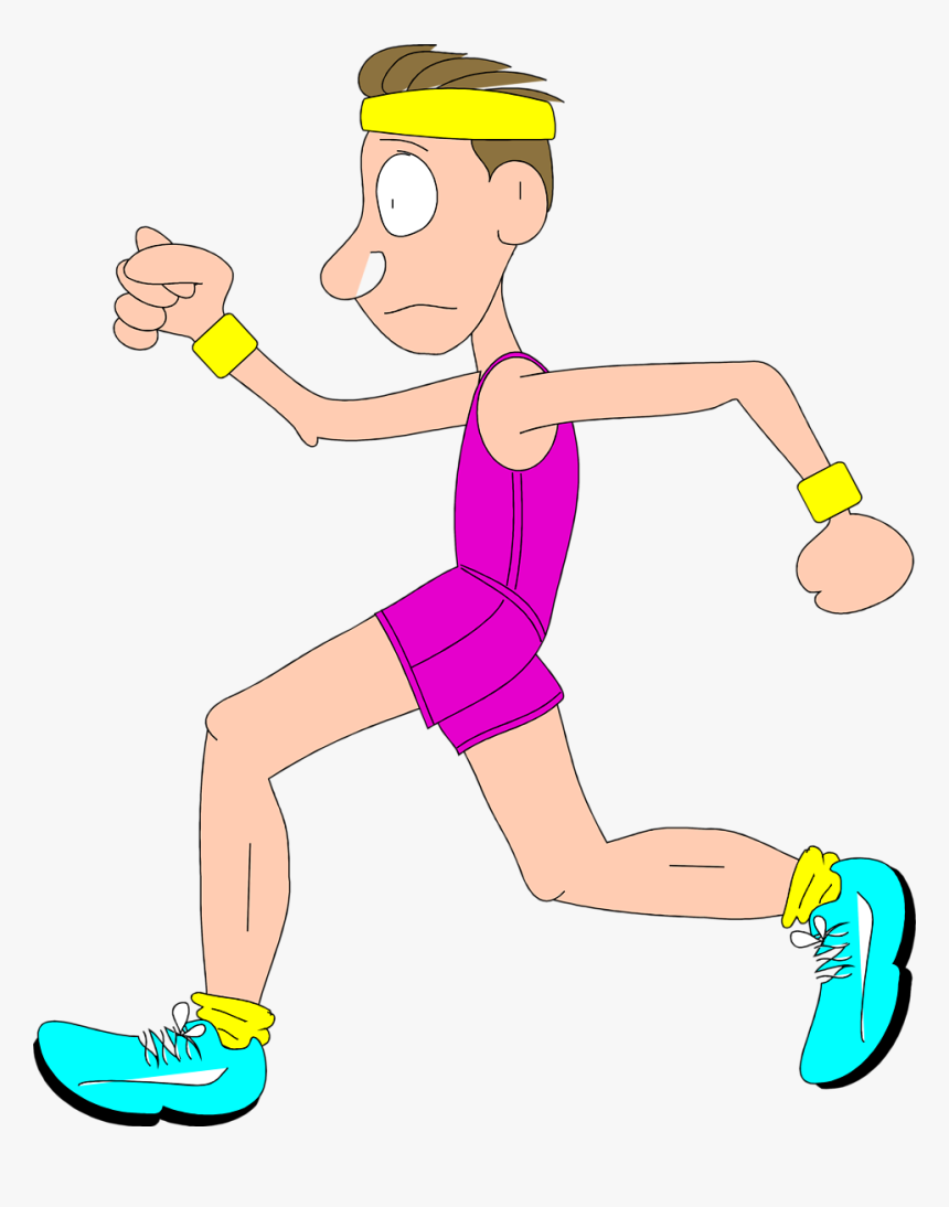 Cartoon Man Running Clipart - Draw-metro