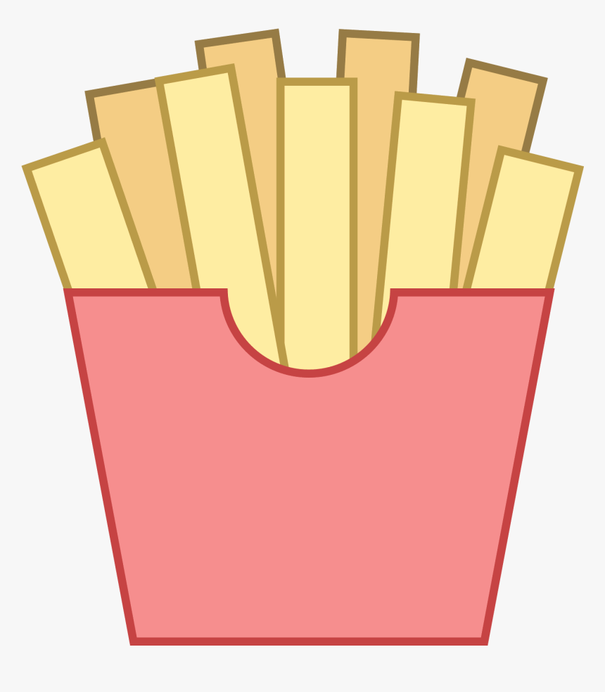 Clip Art Png Icon A - French Fries Clipart Pink, Transparent Png, Free Download