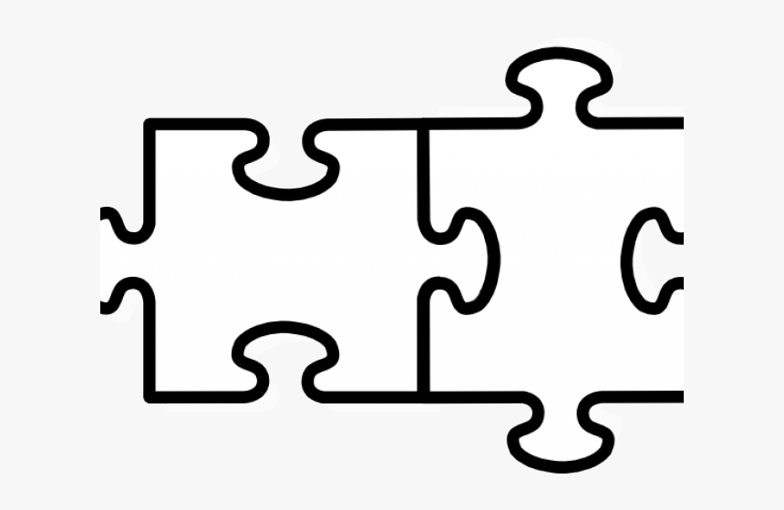 Transparent Puzzle Clipart Black And White Autism Puzzle