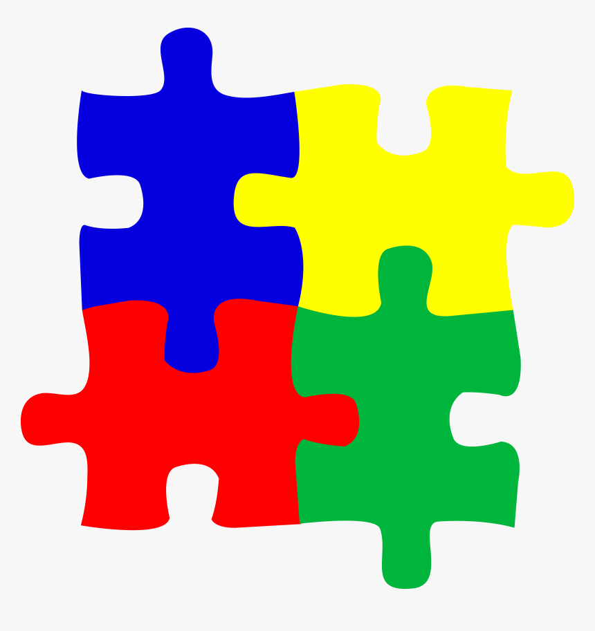 Clipart Puzzle Piece Clipart - Puzzle Piece Autism Awareness Symbol, HD Png Download, Free Download