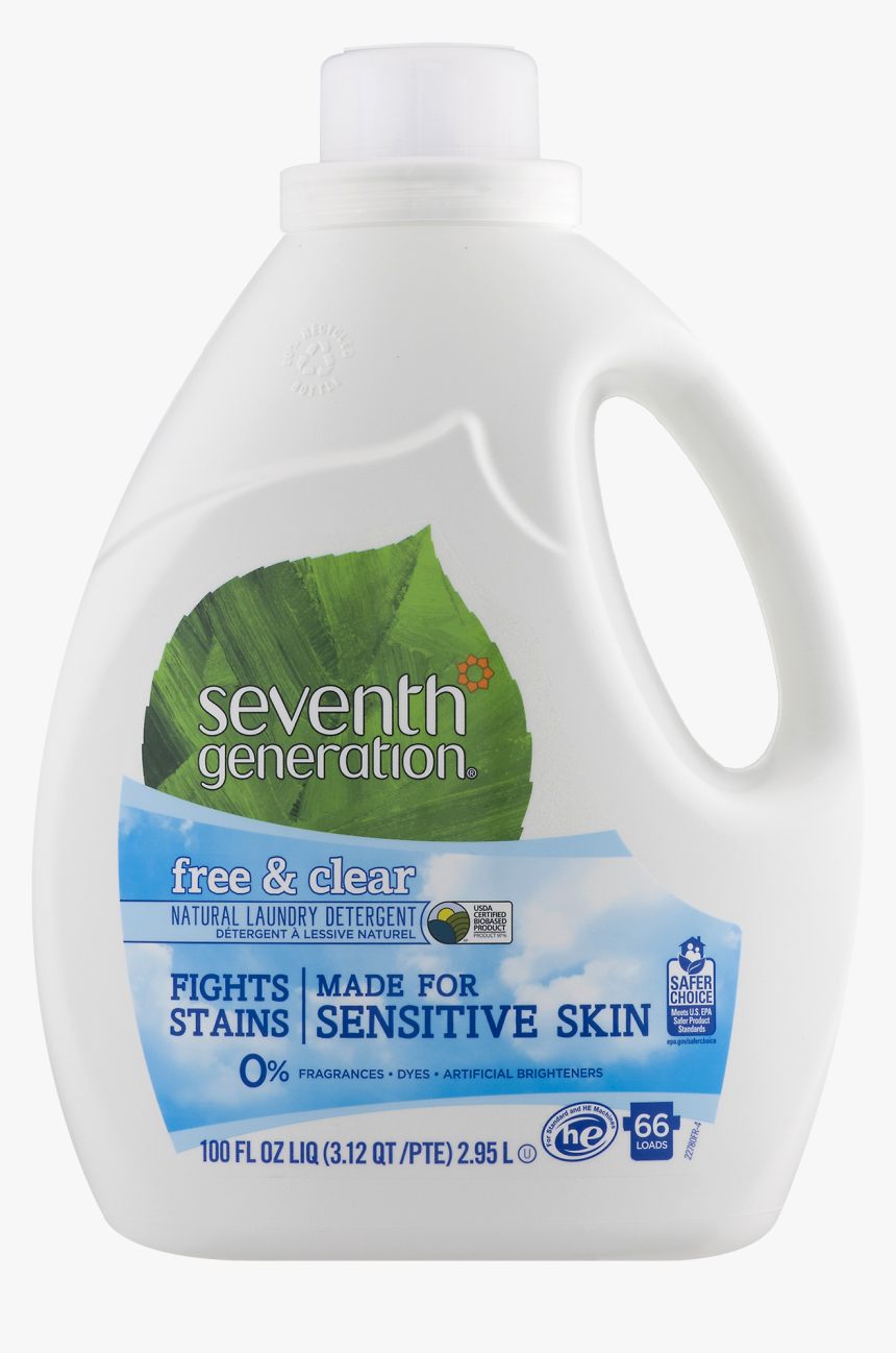 Seventh Generation Free & Clear Natural Laundry Detergent,, HD Png Download, Free Download