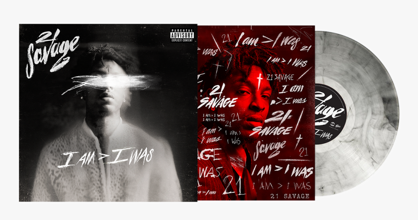 21 Savage Png - 21 Savage I Am I Was Vinyl, Transparent Png, Free Download