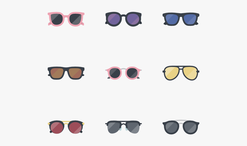 Sunglasses - Transparent Eye Glass Icon, HD Png Download, Free Download