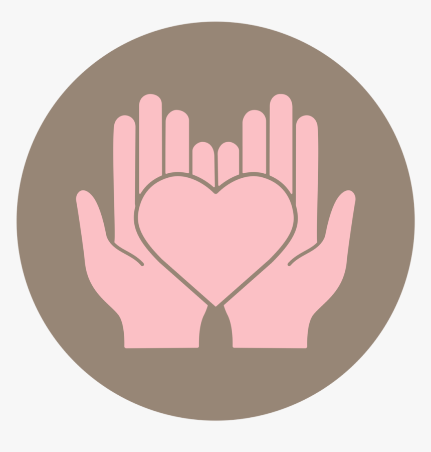 Transparent Giving Hand Png - Heart, Png Download, Free Download