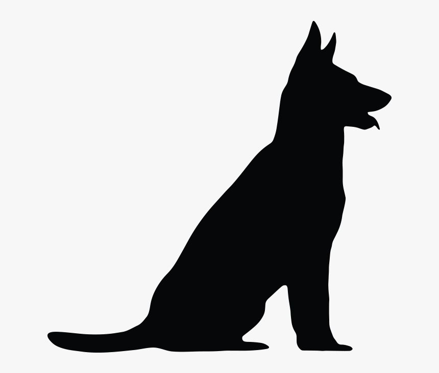 German Shepherd Head Silhouette Svg