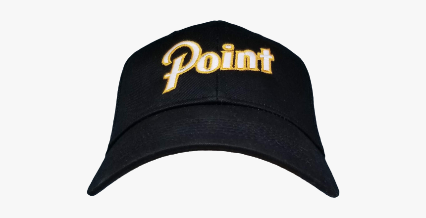 Point Logo Black Hat - Baseball Cap, HD Png Download, Free Download