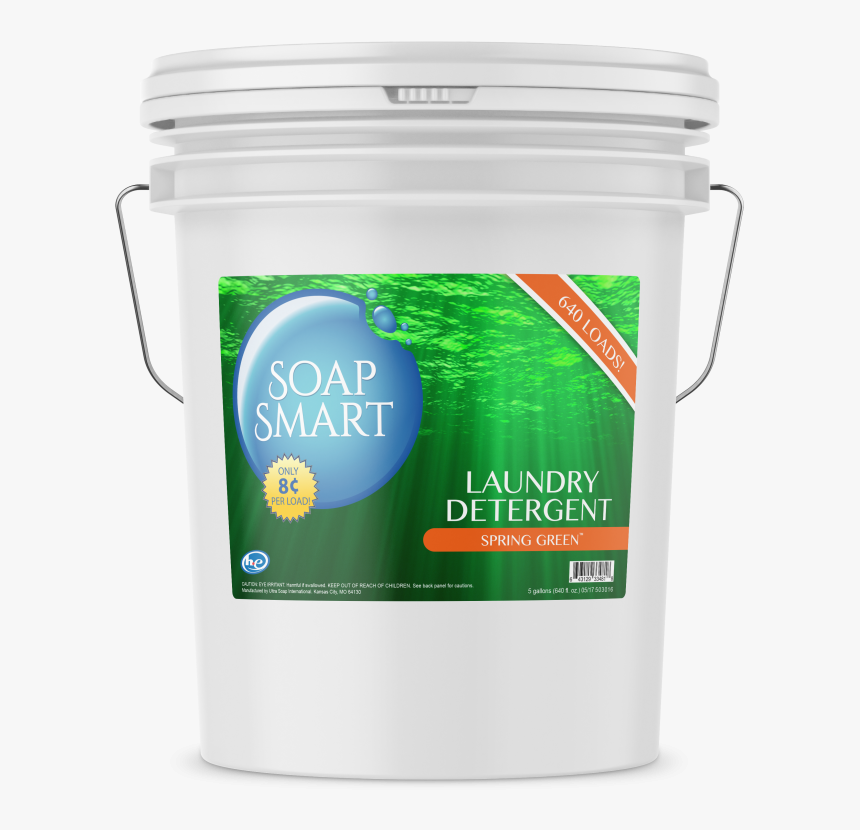 Spring Green 5 Gallon Laundry Detergent - Drink, HD Png Download, Free Download