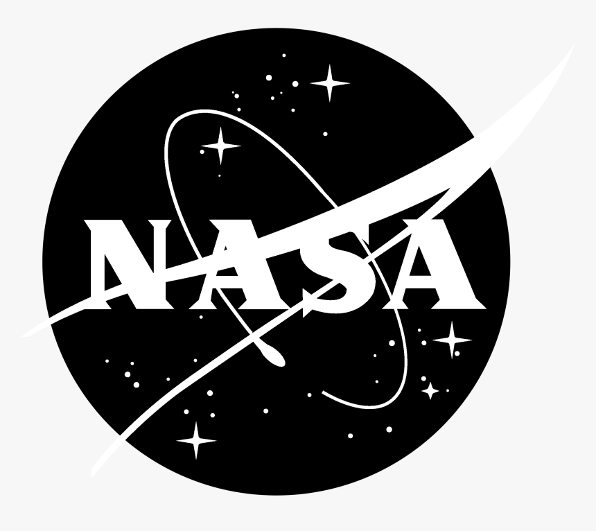 Nasa Logo Black And White - Nasa Logo Black And White Svg, HD Png Download, Free Download