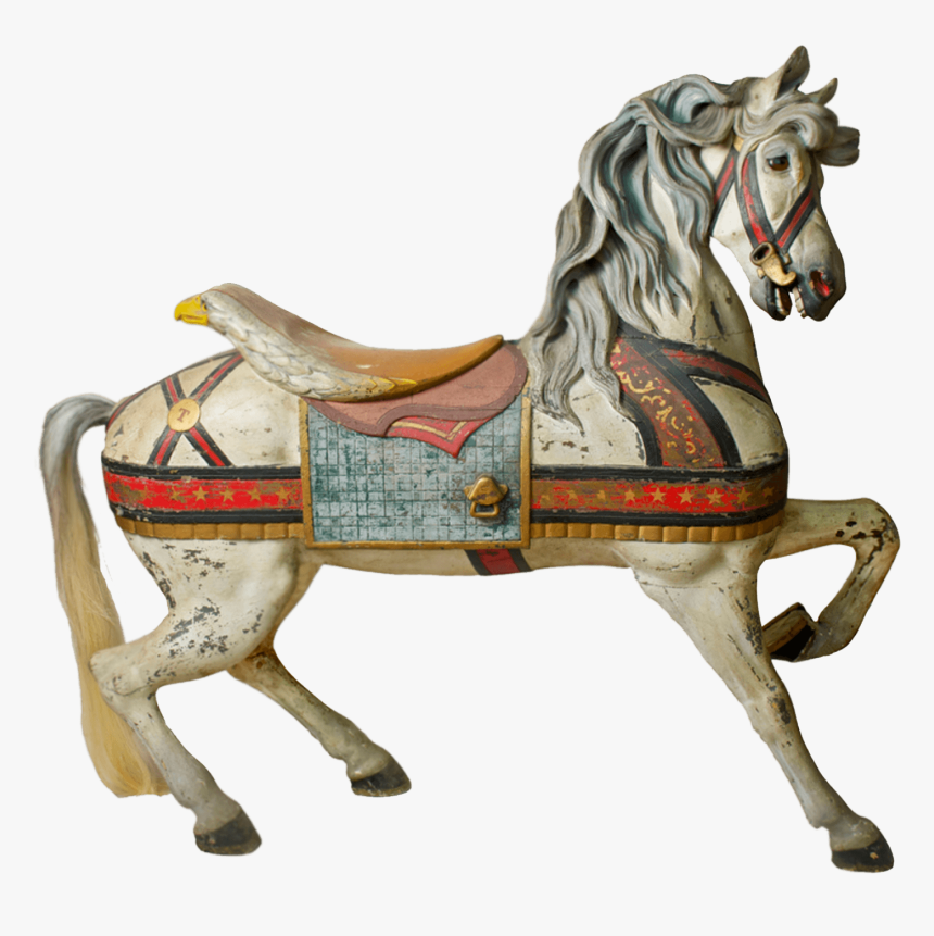 Antique Carousel Horse - Vintage Carousel Horse Graphic, HD Png Download, Free Download