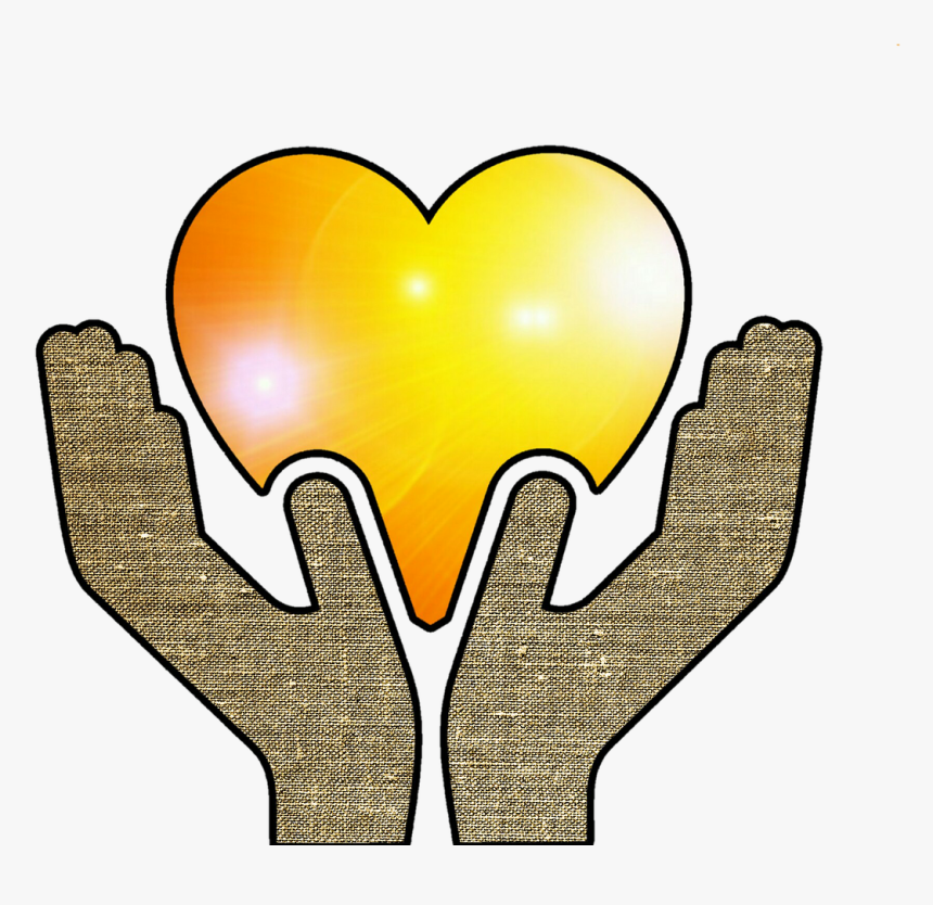 Donation Clipart Hand Heart - Helping Hands Animation, HD Png Download, Free Download