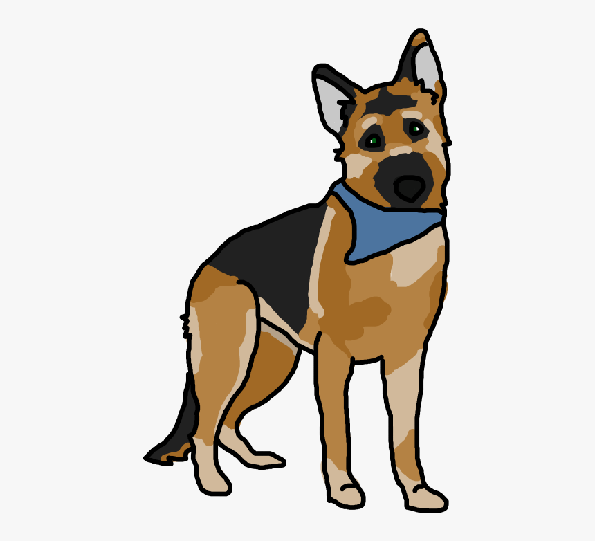 German Shepherd Clipart , Png Download - German Shepard Clipart, Transparent Png, Free Download