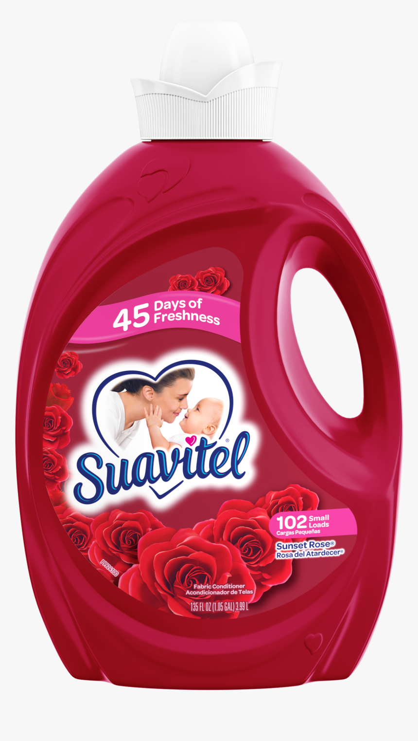 Suavitel Detergent , Png Download - Suavitel Rose Fabric Softener, Transparent Png, Free Download