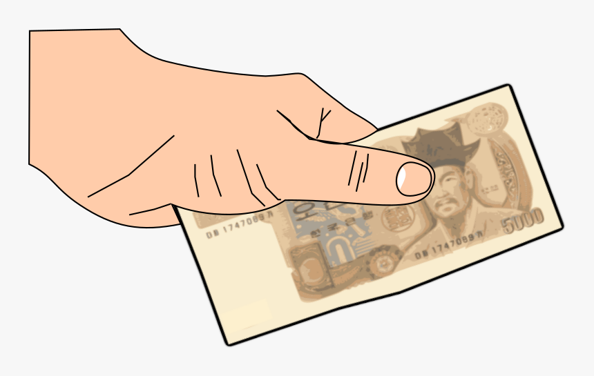 Money In Hand Clipart - Korean Money Transparent Background, HD Png Download, Free Download