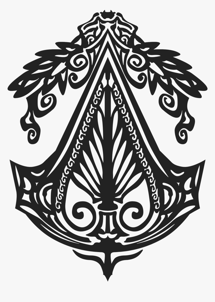 Transparent Unity Clipart Black And White - Assassin's Creed Brotherhood Logo, HD Png Download, Free Download