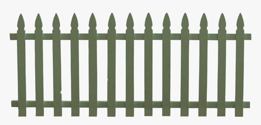 White Picket Fence Png, Transparent Png, Free Download