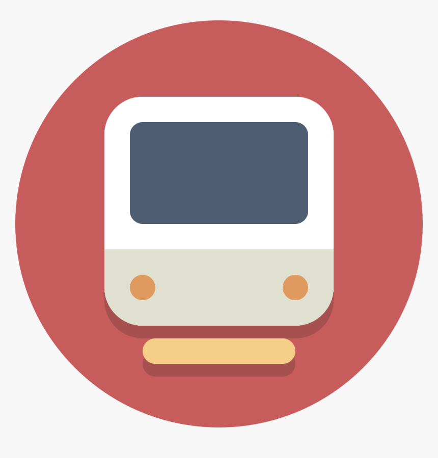 Circle Icons Train - Train Circle Icon Png, Transparent Png, Free Download