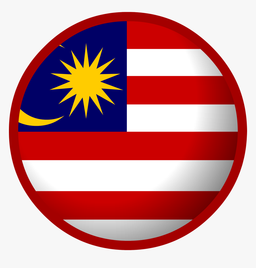 Image Malaysia Flag Png - Transparent Background Malaysia Flag Circle, Png Download, Free Download