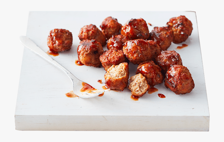 Bbq Chicken Mini Meatballs - Bbq Chicken Balls Kfc, HD Png Download, Free Download