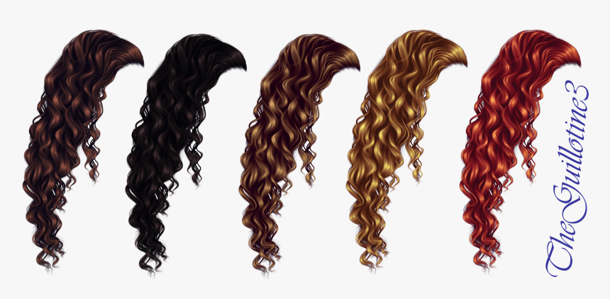 Hair Curls Png Image - Transparent Curly Hair Clipart, Png Download, Free Download