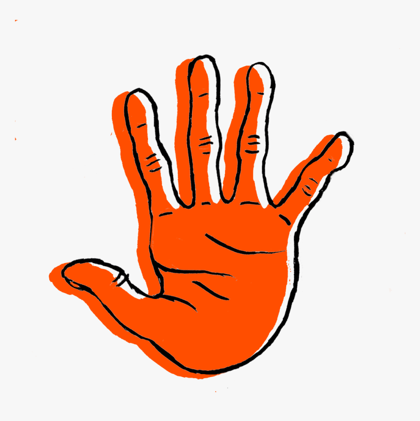 stop hand clipart