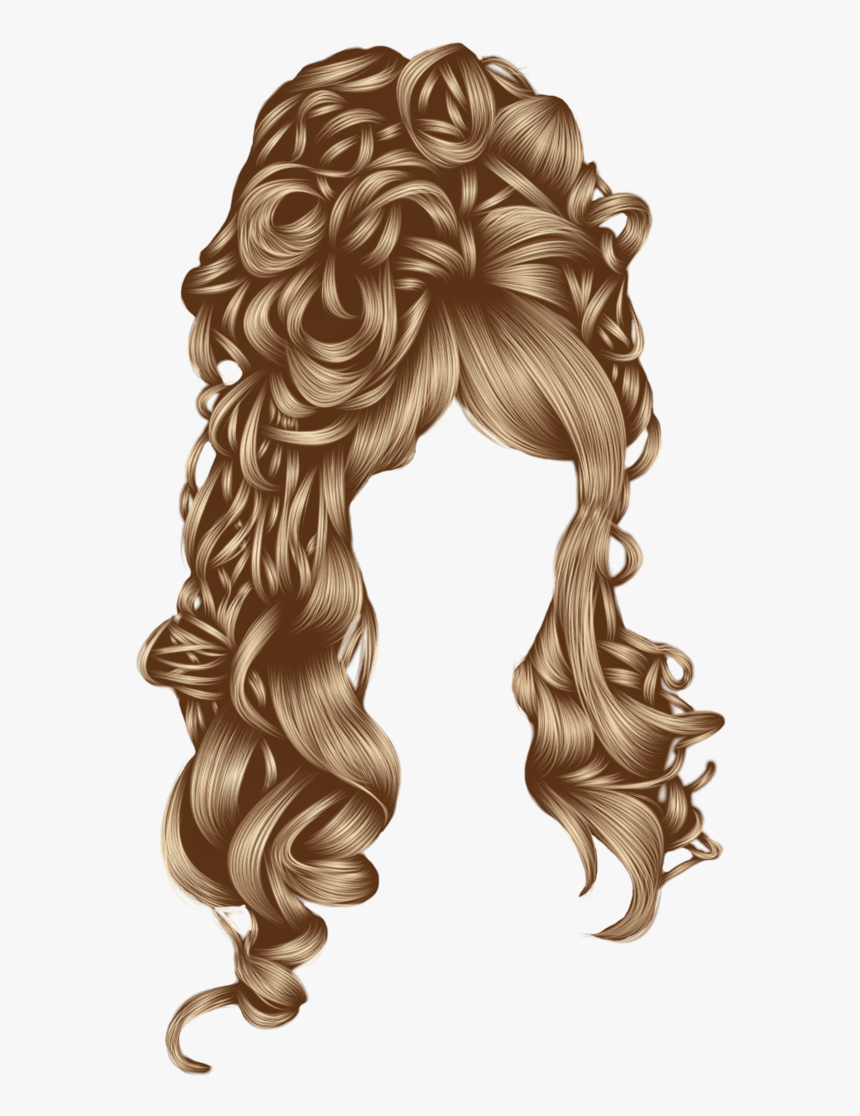 Long Brown Hair Png - Png Hair Style Women, Transparent Png, Free Download
