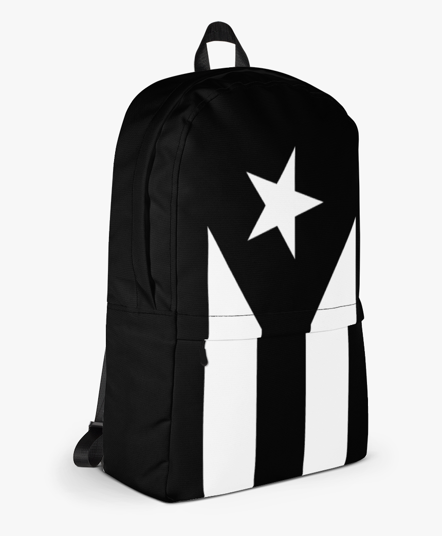 Black Puerto Rican Flag Shirt, HD Png Download, Free Download