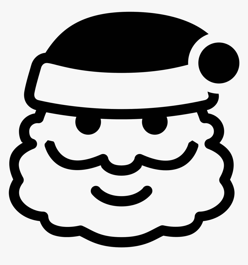 Santa Claus Gift Computer Icons Christmas - Santa Icon Vector Free, HD Png Download, Free Download
