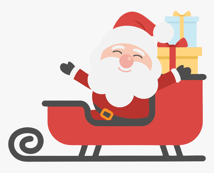 All Photo Png Clipart - Santa On His Sleigh Clipart, Transparent Png, Free Download