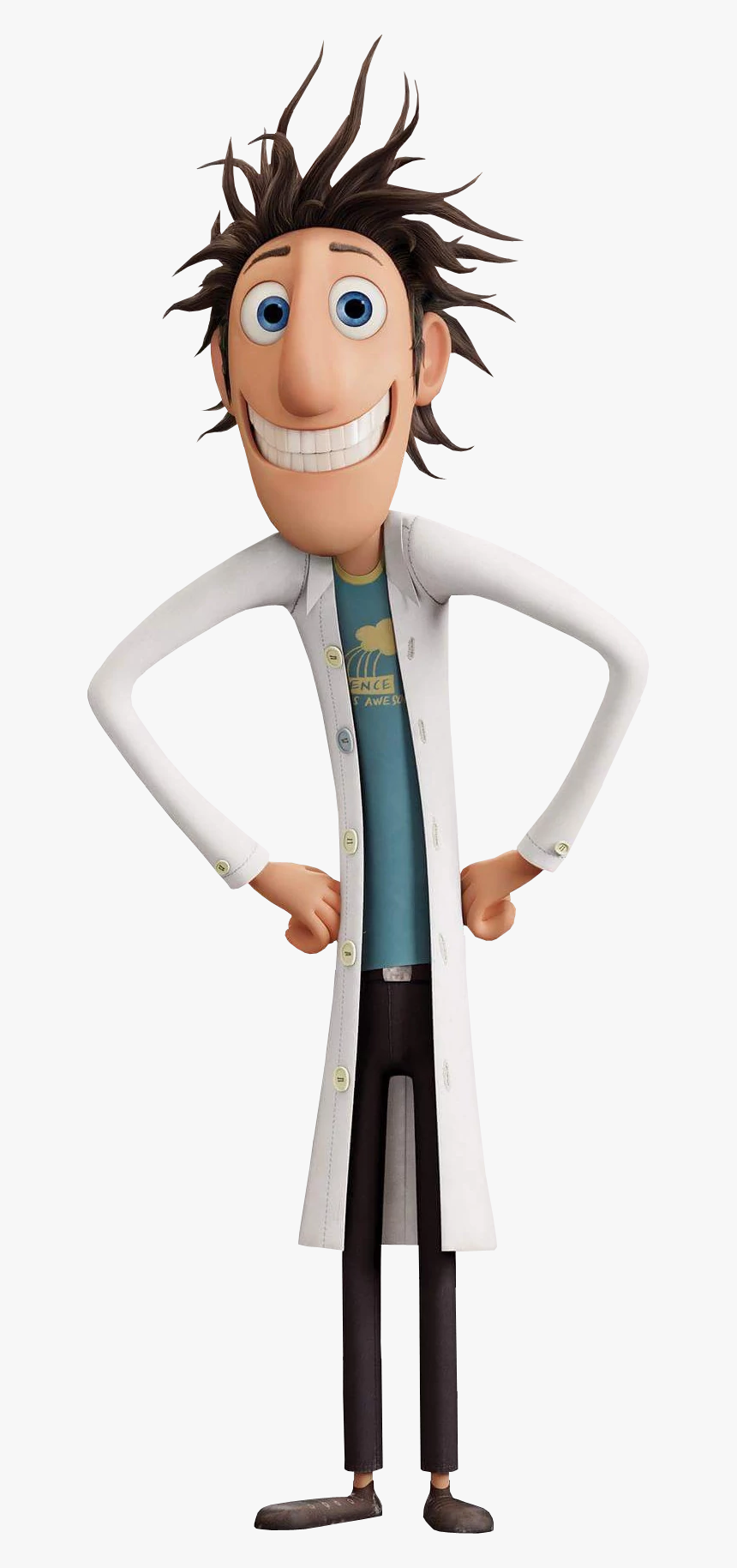 Clip Art Cloudy With A Chance Of Meatballs Mayor - Cloudy With A Chance Of Meatballs Main Character, HD Png Download, Free Download